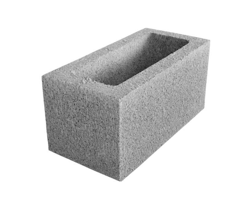 Column Concrete Block (4"  Half - 225 x 225 x 100)